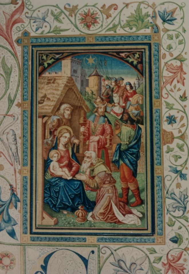 Missale Romanum, Dombibliothek Fritzlar, 1872                              (aus dem Weihnachtspfarrbrief 2014)